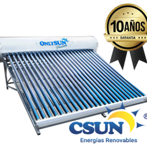 Calentador Solar de 24 Tubos Premium